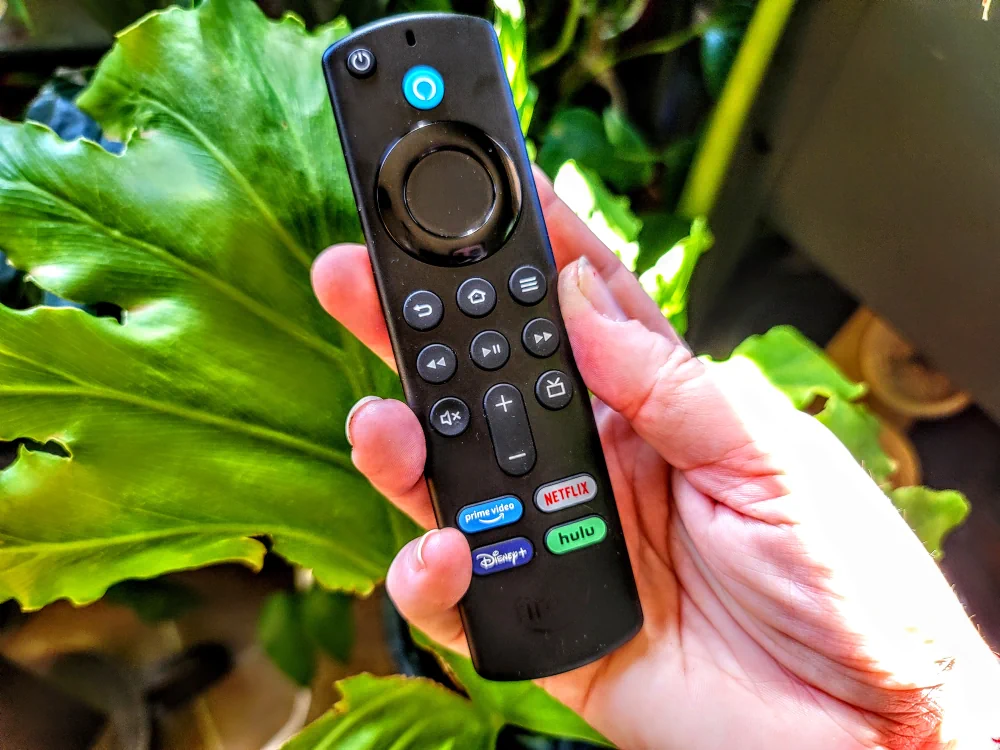 Firestick remote to a projector